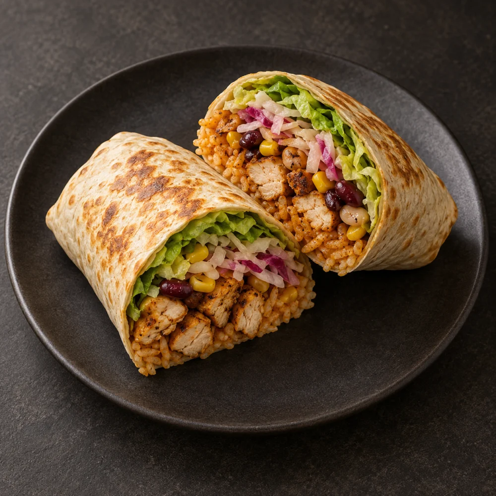 Burritos – menyillustration